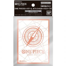 ONE PIECE CARD GAME -  STANDARD SIZE SLEEVES - PINK (70)