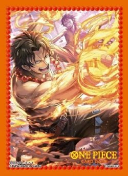 ONE PIECE CARD GAME -  STANDARD SIZE SLEEVES - PORTGAS D. ACE (70)