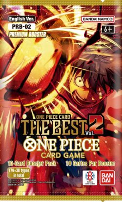 ONE PIECE CARD GAME -  THE BEST VOL.2 - PREMIUM BOOSTER PACK (ENGLISH) (P10/B20) PRB-02