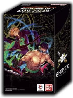 ONE PIECE CARD GAME -  WINGS OF THE CAPTAIN  - DOUBLE PACK SET (ENGLISH) (ENGLISH) (P12/B24)***LIMIT OF 1 DISPLAY BOX (8 UNITS) PER CUSTOMER*** OP-06
