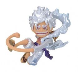 ONE PIECE -  LUFFY GEAR 5 SPECIAL METALLIC FIGURE (2.8 INCH) -  WORLD COLLECTABLE FIGURE A