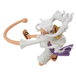 ONE PIECE -  MONKEY D. LUFFY GEAR 5 FIGURE -  BATTLE RECORD COLLECTION