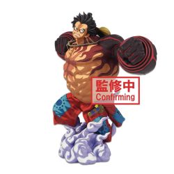 ONE PIECE -  MONKEY D. LUFFY GEAR4 FIGURE - TWO DIMENSIONS -  SUPER MASTER STARS PIECE