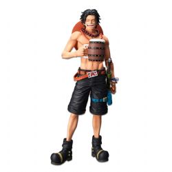 ONE PIECE -  PORTGAS D. ACE FIGURE -  GRANDISTA NERO