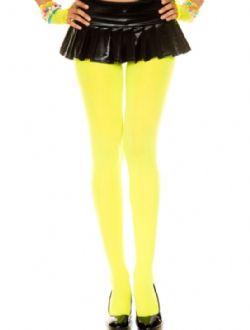 OPAQUE YELLOW PANTYHOSE (ADULT - ONE SIZE)