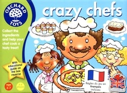 ORCHARD TOYS -  CRAZY CHEFS (MULTILINGUAL)