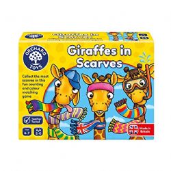ORCHARD TOYS -  GIRAFFES IN SCARVES (MULTILINGUAL)