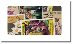 ORCHIDS -  100ASSORTED STAMPS - ORCHIDS