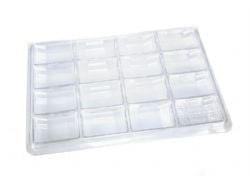 ORGANIZER -  PLASTIC COUNTER TRAY CHX