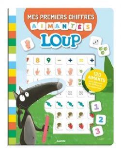 P'TIT LOUP -  MES PREMIERS CHIFFRES AIMANTÉS (FRENCH V.)