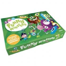 P'TITS JEUX -  FUNNY MONSTERS (FRENCH)