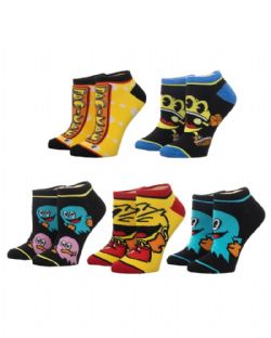 PAC-MAN -  ANKLE 5 PAIRS OF SOCKS