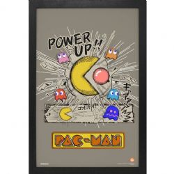 PAC-MAN -  POWER UP JAPANESE - PICTURE FRAME (13