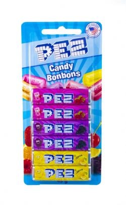 PACK OF 6 PEZ RECHARGES (49G) -  PEZ