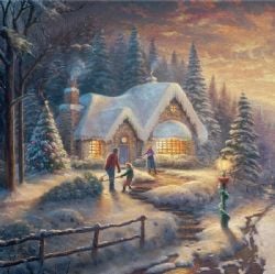 PAINT BY NUMBERS -  Country Christmas