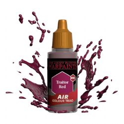 PAINT -  WARPAINTS - ACRYLICS: AIR TRAITOR RED (18 ML)