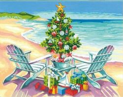 PAINT WORKS -  CHRISTMAS ON THE BEACH (14