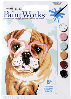PAINT WORKS -  DOG LOVE (8