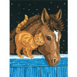 PAINT WORKS -  PONY AND KITTEN (9
