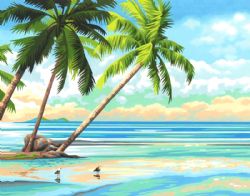 PAINT WORKS -  TROPICAL VIEW (14