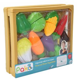 PAKO -  11-PIECE VELCRO CUTTING VEGETABLES