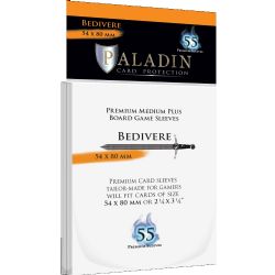 PALADIN CARD PROTECTION -  BEDIVERE - 54 X 80 MM (55) -  PREMIUM MEDIUM PLUS