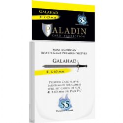 PALADIN CARD PROTECTION -  GALAHAD - 41 X 63 MM (55) -  MINI AMERICAN