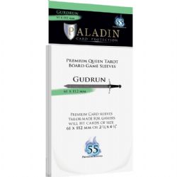 PALADIN CARD PROTECTION -  GUDRUN - 61 X 112 MM (55) -  PREMIUM QUEEN TAROT