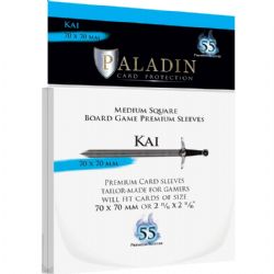 PALADIN CARD PROTECTION -  KAI - 70 X 70 MM (55) -  MEDIUM SQUARE