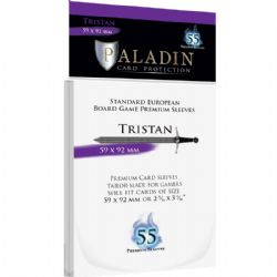 PALADIN CARD PROTECTION -  TRISTAN - 59 X 92 MM (55) -  STANDARD EUROPEAN
