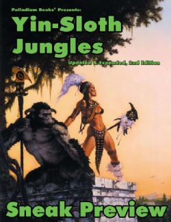 PALLADIUM -  FANTASY RPG: YIN-SLOTHJUNGLES TP (ENGLISH) -  UPDATED & EXPANDED, 2ND EDITION