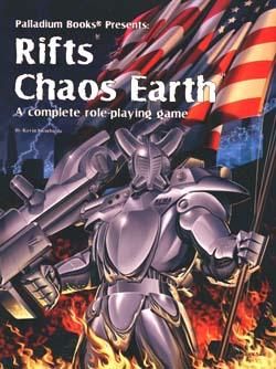 PALLADIUM -  RIFTS CHAOS EARTH ROLE PLAYING GAME HC (ENGLISH) -  CORE RULE