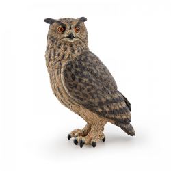 PAPO FIGURE -  GREAT HORNED OWL -  LA VIE SAUVAGE 50305