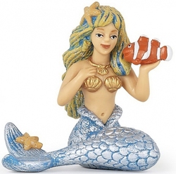 PAPO FIGURE -  MERMAID SILVER -  THE ENCHANTED WORLD 39107