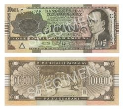 PARAGUAY -  10 000 GUARANIES 2004 (UNC) 224