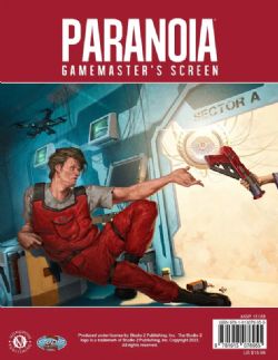 PARANOIA -  GAMEMASTER'S SCREEN (ENGLISH) -  GM SCREEN
