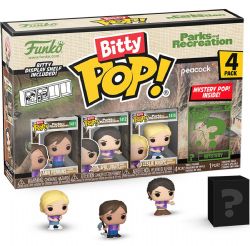PARKS AND RECREATION -  TINY POP! ANN PERKINS, APRIL LUDGATE, LESLIE KNOPE AND MYSTERY FIGURES 4 PACK (1 INCH) 2 -  BITTY POP!