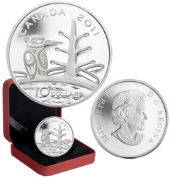 PARKS CANADA -  BOREAL FOREST -  2011 CANADIAN COINS 02
