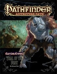 PATHFINDER 1ST -  CARRION CROWN 2: TRIAL OF THE BEAST (ENGLISH) -  ADVENTURE PATH 02