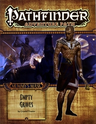 PATHFINDER 1ST -  MUMMY'S MASK 2: EMPTY GRAVES (ENGLISH) -  ADVENTURE PATH 02