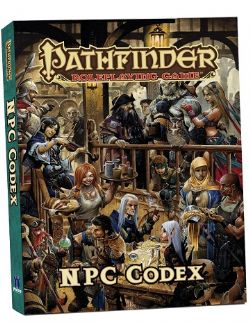 PATHFINDER 1ST -  NPC CODEX - POCKET EDITION (ENGLISH) -  SOURCEBOOK