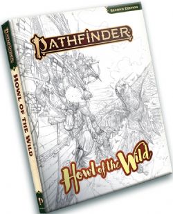 PATHFINDER 2E -  HOWL OF THE WILD - SKETCH COVER (ENGLISH) -  SOURCEBOOK