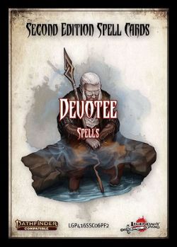 PATHFINDER 2ND -  DEVOTEE - SPELLS (ENGLISH) -  SPELL CARDS