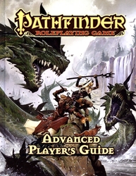 PATHFINDER -  ADVANCED PLAYER'S GUIDE USED (ENGLISH) -  FIRST EDITION