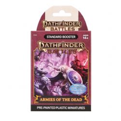PATHFINDER BATTLE: BOOSTER PACK -  ARMIES OF THE DEAD - 4 COLLECTIBLE FIGURES -  BOOSTER PACK
