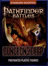 PATHFINDER BATTLE: BOOSTER PACK -  DUNGEONS DEEP - 4 COLLECTIBLE FIGURES -  BOOSTER PACK