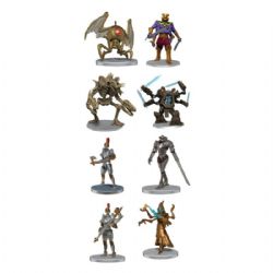 PATHFINDER BATTLE: PAINTED MINIATURES -  BOX SET - IMPOSSIBLE LANDS - ACCURSED CONSTRUCTS -  RPG MINIATURE