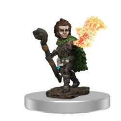 PATHFINDER BATTLE: PREMIUM PAINTED MINIATURES -  GNOME MALE DRUID -  RPG MINIATURE