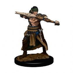 PATHFINDER BATTLE: PREMIUM PAINTED MINIATURES -  HALF-ELF MALE RANGER -  RPG MINIATURE
