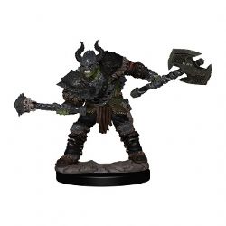 PATHFINDER BATTLE: PREMIUM PAINTED MINIATURES -  HALF-ORC MALE BARBARIAN -  RPG MINIATURE
